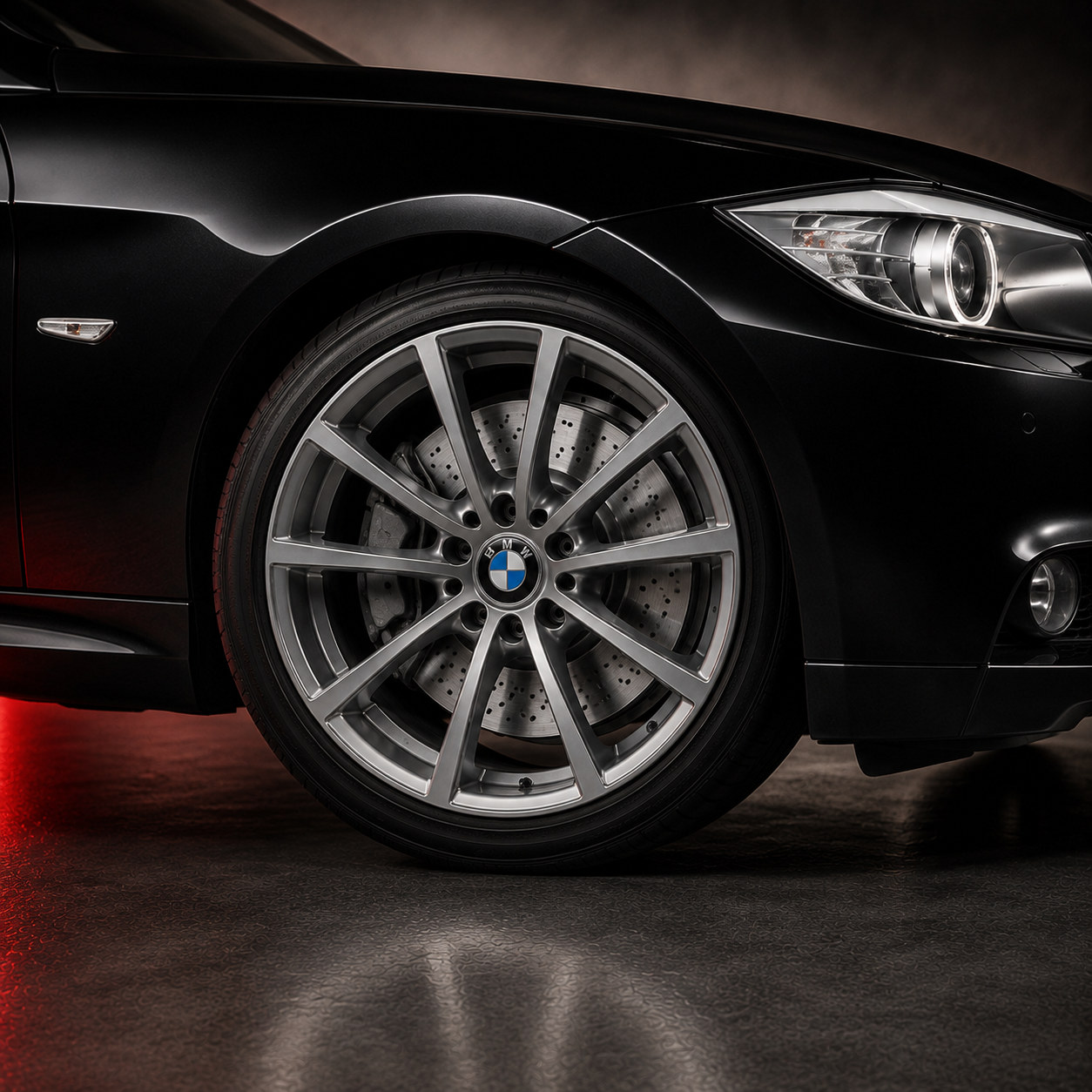 BMW 320d (E90) Ön Spor Fren Disk Takımı - Görsel 2