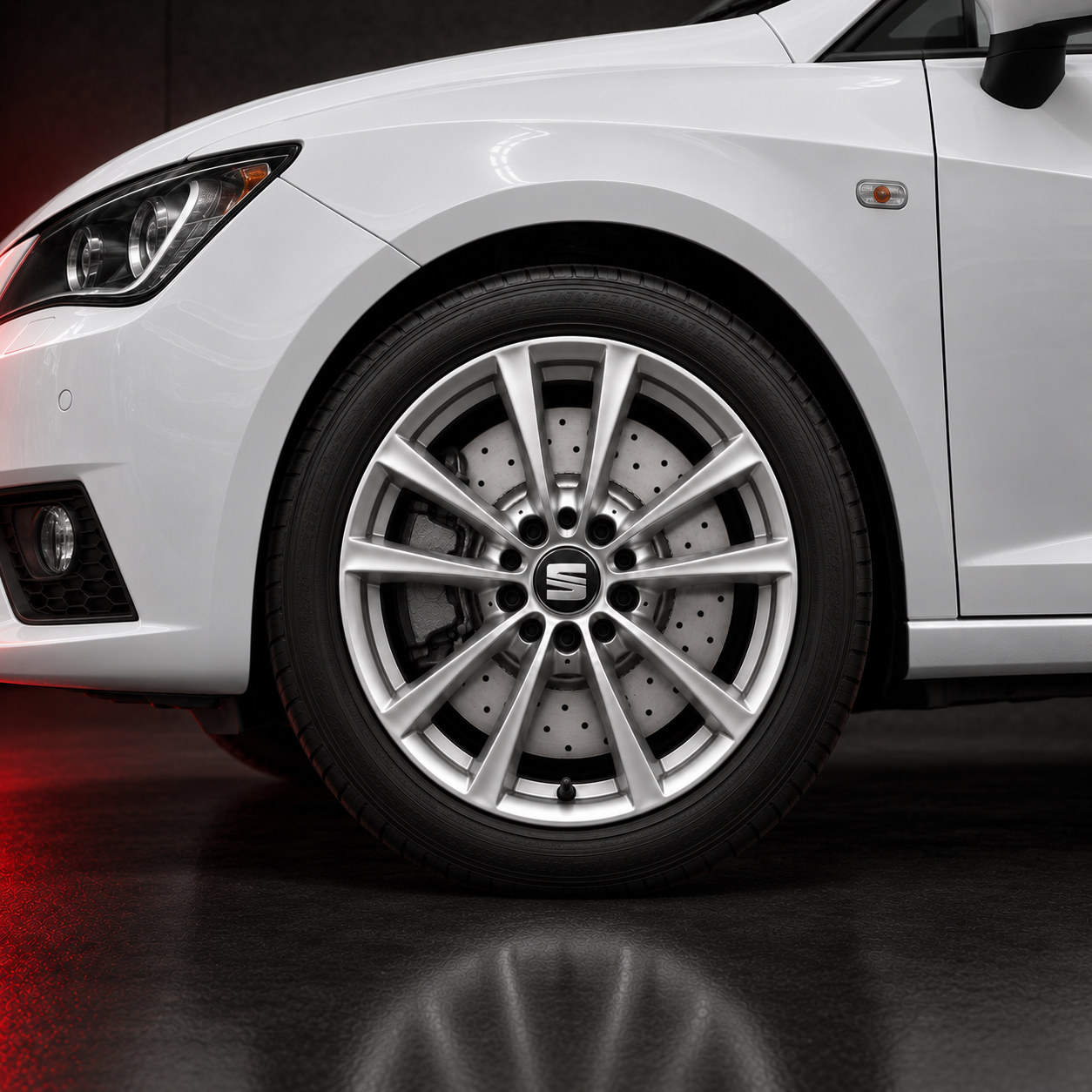 Seat Ibiza (6J) Ön Spor Fren Disk Takımı - Görsel 2