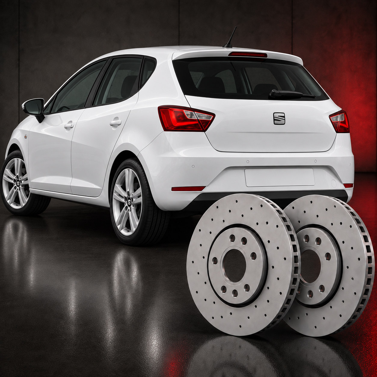 Seat Ibiza (6J) Arka Spor Fren Disk Takımı - Görsel 5